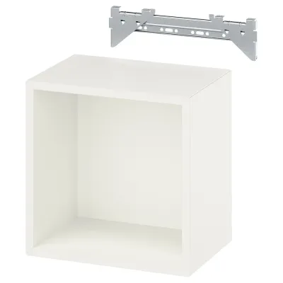 IKEA EKET (ИКЕА ЕКЕТ) — Шкаф настенный, белый 35x25x35 см