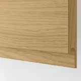 IKEA METOD (ИКЕА МЕТОД) — Шкаф навесной горизонтальный, белый/Воксторп имитация дуба 40x40 см — фото 2