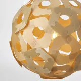 IKEA ÖDLEBLAD (ИКЕА ЁДЛЕБЛАД) — / SUNNEBY Лампа подвесная, берёзовый шпон/белый 48 см — фото 5