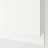 IKEA METOD (ИКЕА МЕТОД) — Настенный шкаф, белый/Вокстроп матовый белый 40x40 см — фото 2