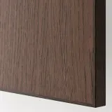 IKEA METOD (ИКЕА МЕТОД) — Шкаф навесной горизонтальный, белый/Sinarp коричневый 40x40 см — фото 3