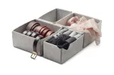IKEA KOMPLEMENT (ИКЕА КОМПЛИМЕНТ) — Коробка, 4 шт., светло-серая 40x54 см — фото 3