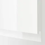 IKEA METOD (ИКЕА МЕТОД) — Шкаф навесной, белый/Воксторп глянцевый белый 40x40 см — фото 2