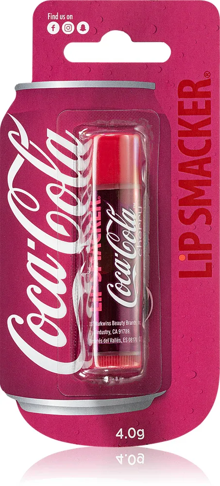 Lip Smacker Coca Cola Cherry - бальзам для губ / smak Cherry Coke 4 g / GTIN 50051110036