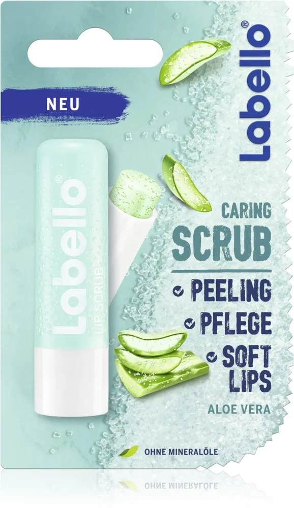 Labello Aloe Vera - скраб для губ / 4,8 g / GTIN 4005900683878