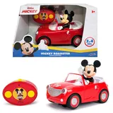 Jada RC Disney - Машинка с дистанционным управлением Микки Маус Родстер / артикул 3074000 / GTIN 4006333079504 — фото 1