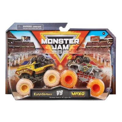Spin Master Monster Jam — EarthShaker против супервнедорожных грузовиков Макс-Д 1:64 20136979