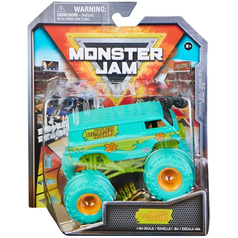 Spin Master Monster Jam - Супервнедорожник The Mystery Machine в масштабе 1:64 20133735 / артикул 58701 6044941 20133735 / GTIN 778988553480
