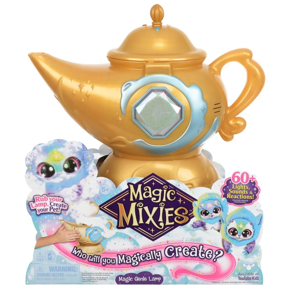 Magic Mixies - Интерактивная лампа-джинн Животное синее MMM14833 / артикул MMM14833 / GTIN 630996148334