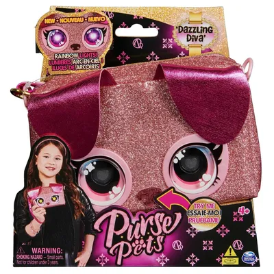 Spin Master 26709 20143104 — Purse Pets «Щенок Дива» — интерактивная сумочка-питомец 20143104