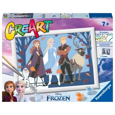 Ravensburger - CreArt Malowanka Frozen: Najlepsi przyjaciele 201761
