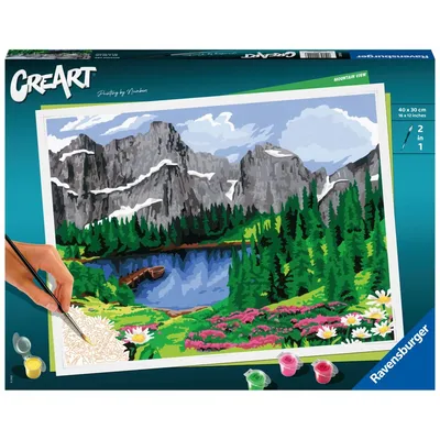 Картина по номерам Ravensburger CreArt 201556 Доломитовые Альпы 201556