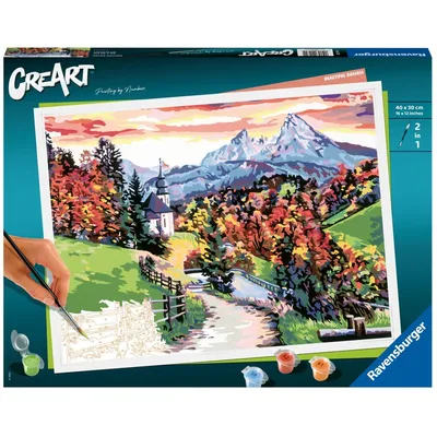 Картина по номерам Ravensburger CreArt 202744 Прекрасная Бавария 202744