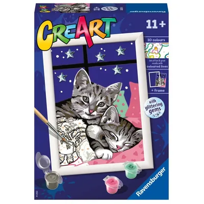 Ravensburger - CreArt Книжка для рисования Милые котята 202133
