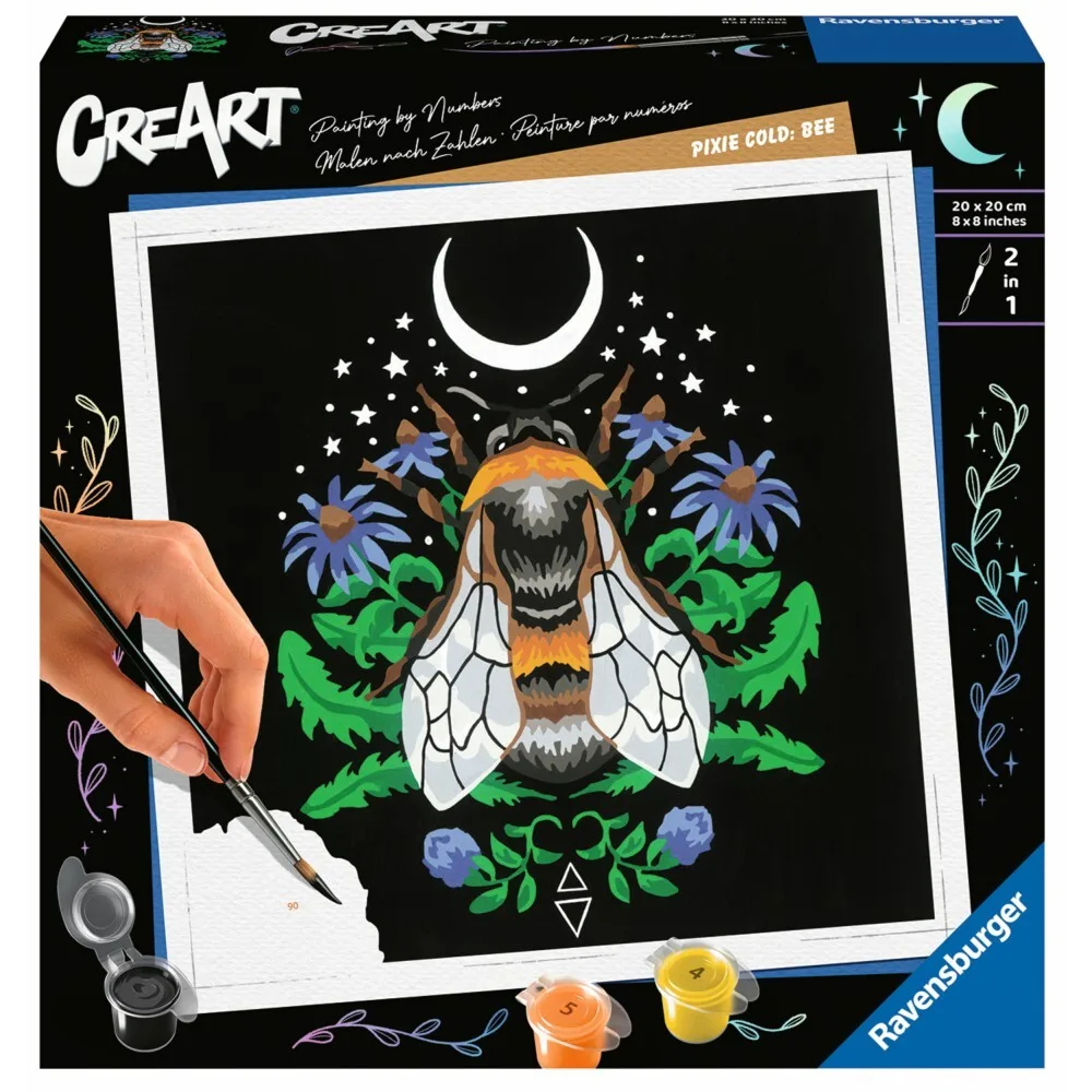 Картина по номерам Ravensburger CreArt Pixie Cold 235124 Пчела 235124