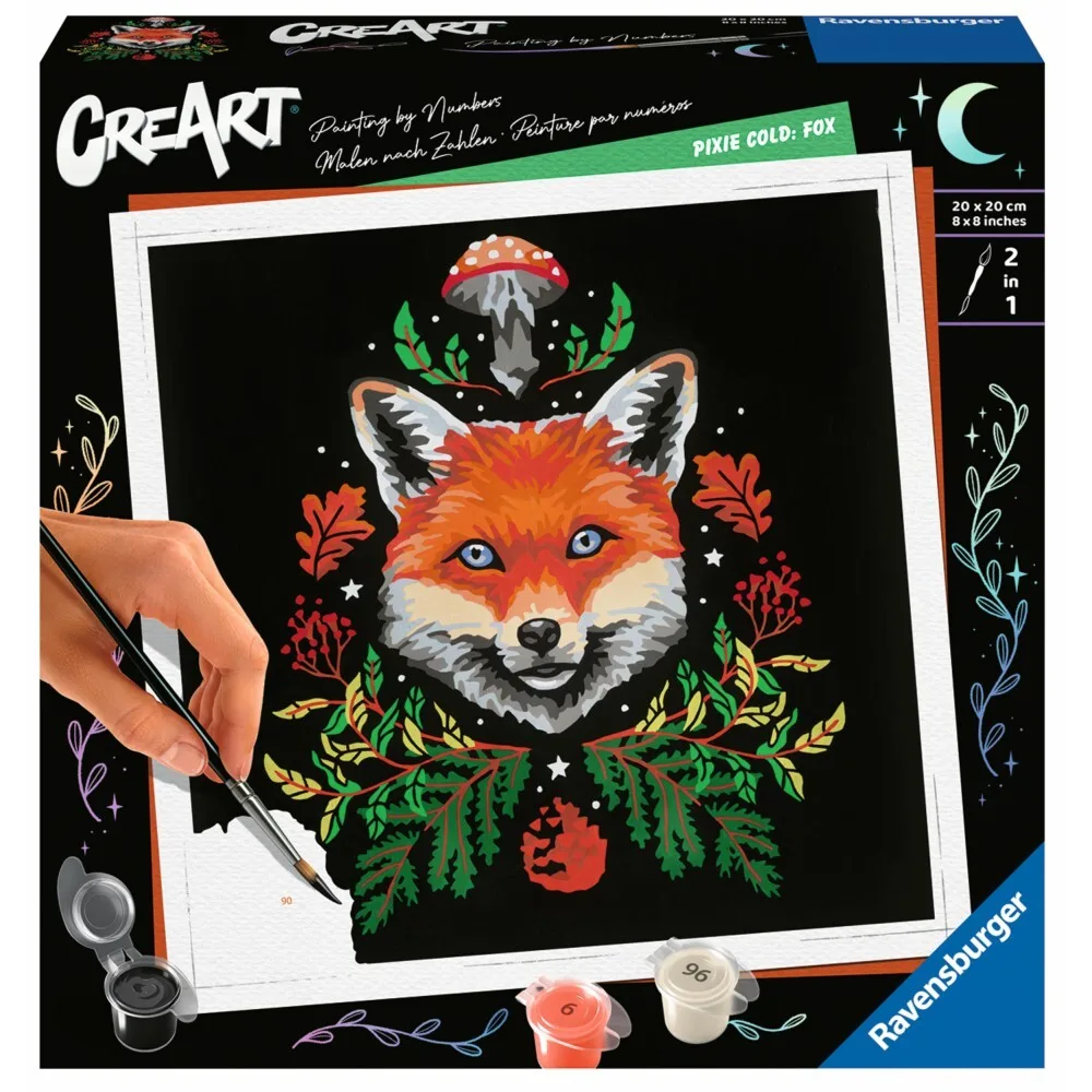 Картина по номерам Ravensburger CreArt Pixie Cold 235117 Лис 235117