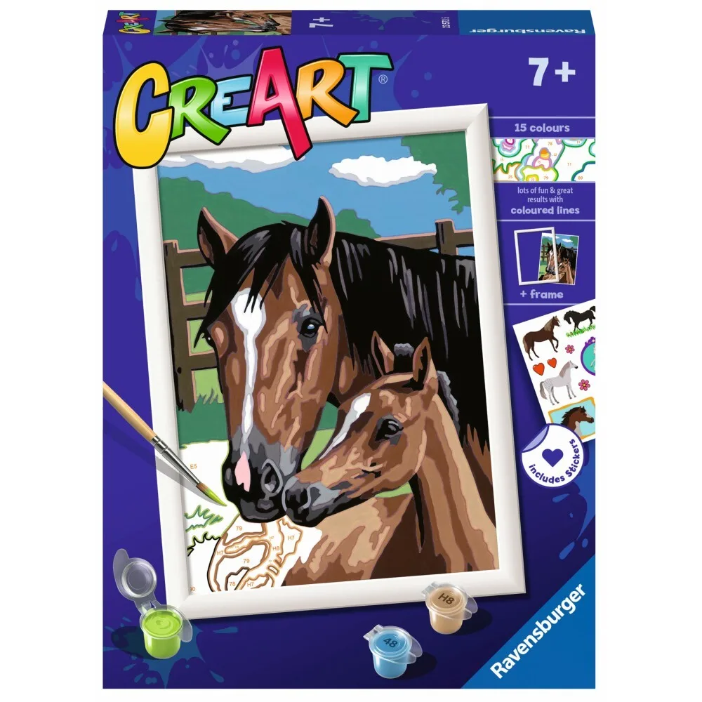 Ravensburger - CreArt Книга для рисования Лошади 235735 / артикул 235735 / GTIN 4005556235735