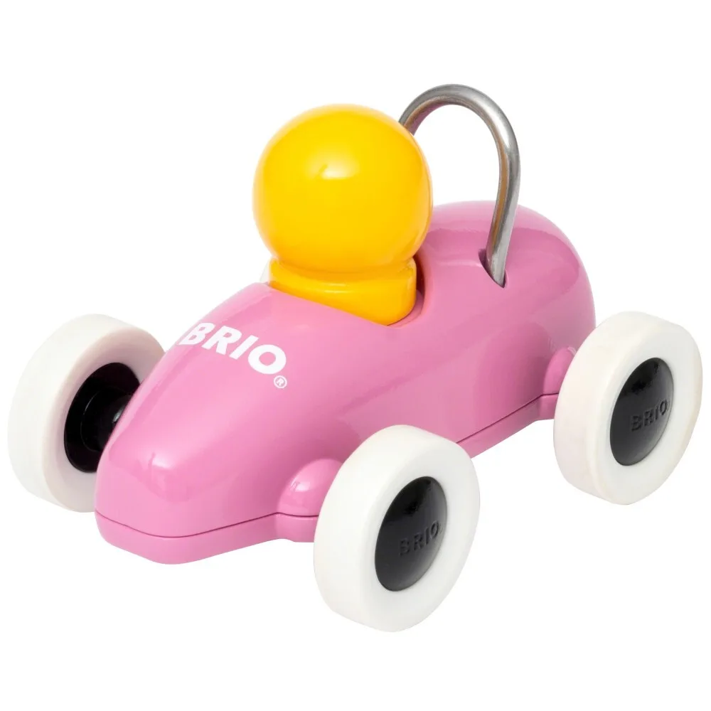 Brio - Розовая гоночная машинка Auto Pull and Release 30306 / артикул 30306 B / GTIN 7312350303063