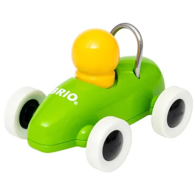 Brio - Зеленая гоночная машина Auto Pull and Release 30306