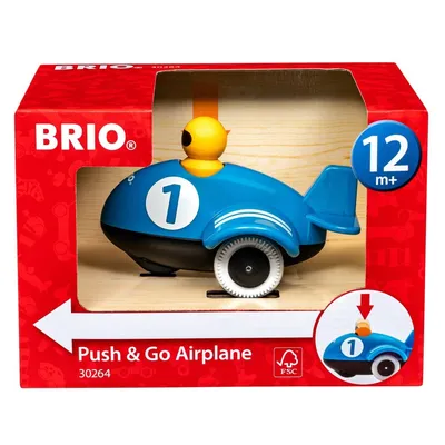 BRIO - Самолет Push & Go Toy 30264