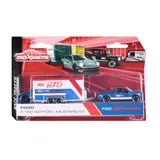 Majorette - Металлический автомобиль с прицепом + гонщик Ford 2053111 02 / артикул 2053111 02 / GTIN 3467452065327 — фото 1