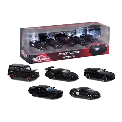 Majorette - Black Edition 5-pack набор автомобилей 2053174