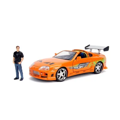 Jada Fast & Furious - Форсаж 1995 Toyota Supra 1:24 и фигурка Брайана О'Коннера 3205001