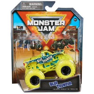 Супервнедорожник Spin Master Monster Jam - Blue Thunder в масштабе 1:64 20145411