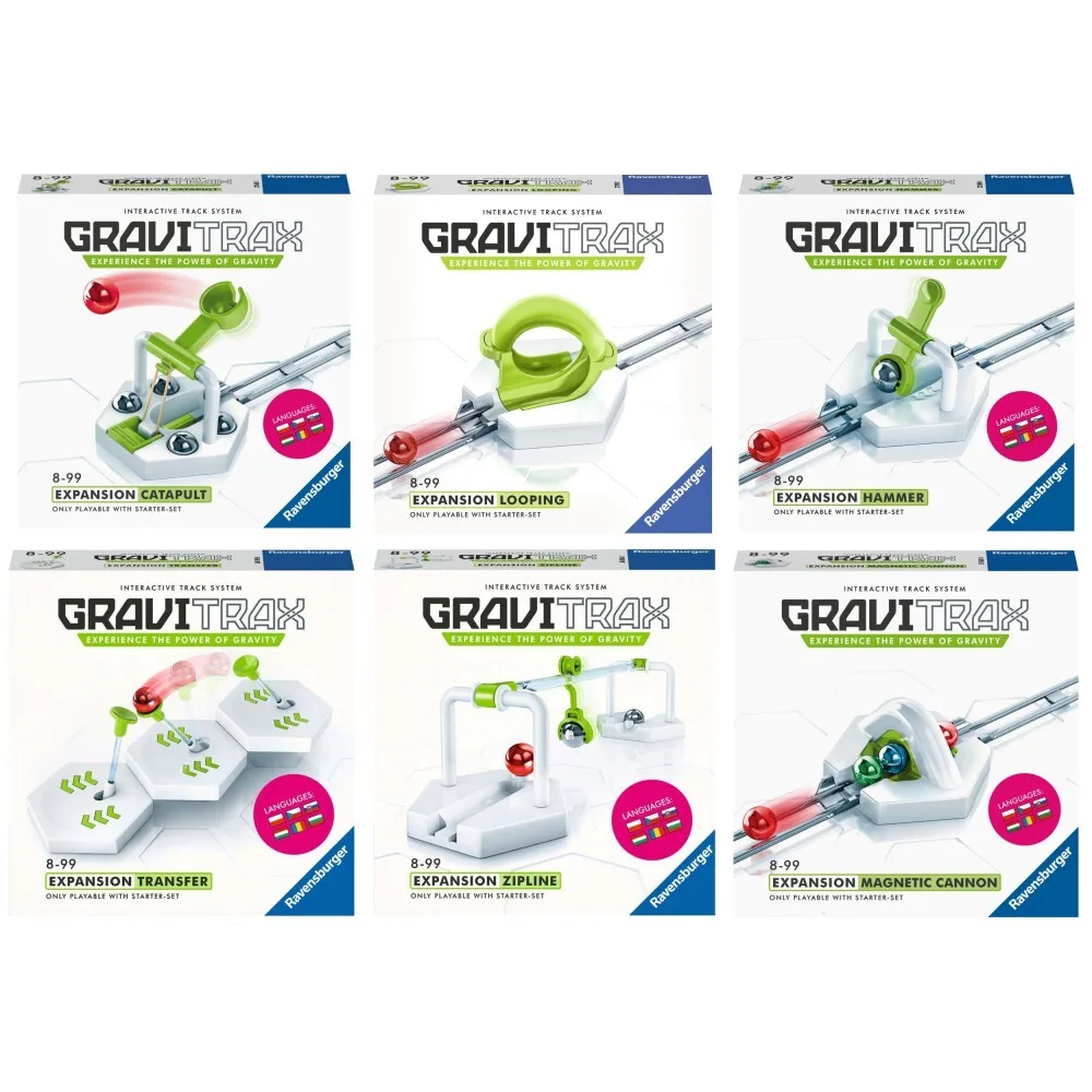 Ravensburger - GraviTrax SET из 6 дополнений 846351 / артикул 846351 / GTIN 4005556846351