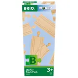 Железная дорога Brio - Набор деревянных треков 12 шт. 36099 / артикул 36099 / GTIN 7312350360998 — фото 1