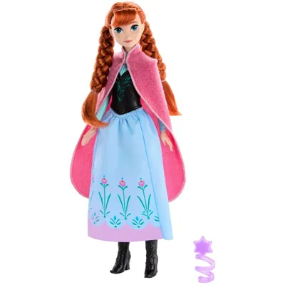 Disney Iceberg - Кукла Анна в волшебной юбке, меняющей цвет HTG24