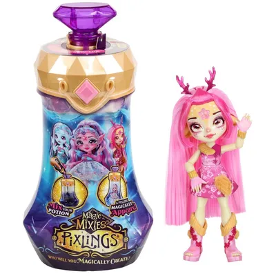 Magic Mixies Pixlings - Кукла Олененок (розовый) PIX14881