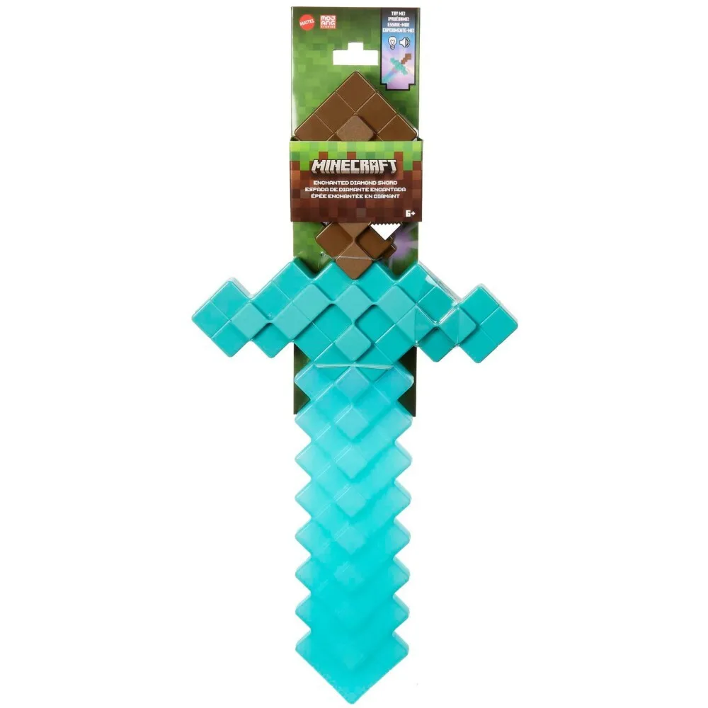 Minecraft - Зачарованный меч со светом и звуком HNM78 / артикул HNM78 / GTIN 194735145393