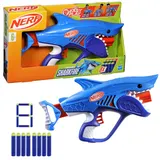 Hasbro F8645 — Бластер Nerf Elite Junior «Wild Sharkfire» со стрелами F8645 — фото 1