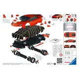 Ravensburger - 3D Пазл Lamborghini Huracan Evo Arancio 156 элементов. 115716 / артикул 115716 / GTIN 4005556115716 — фото 3