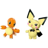 MEGA Pokemon - Покебол Чармандер и Пичу 2шт Строительные блоки 40 элементов. HXP13 / артикул HXP11 HXP13 / GTIN 194735235759 — фото 6