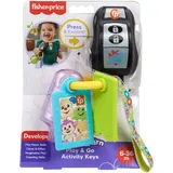 Fisher-Price - Развивающие ключи ABC 123 с прорезывателем Учитесь и смейтесь! HXF51 / артикул HXF51 / GTIN 194735228256 — фото 1