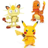 MEGA Pokemon - Построй и покажи трио строительных блоков Канто 529 элементов. HPF94 / артикул HPF94 / GTIN 194735157716 — фото 2