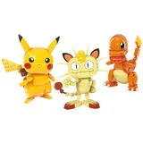 MEGA Pokemon - Построй и покажи трио строительных блоков Канто 529 элементов. HPF94 / артикул HPF94 / GTIN 194735157716 — фото 6