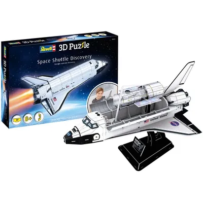 Пазл 3D Revell 00251 Космический шаттл Discovery 126 элементов 00251