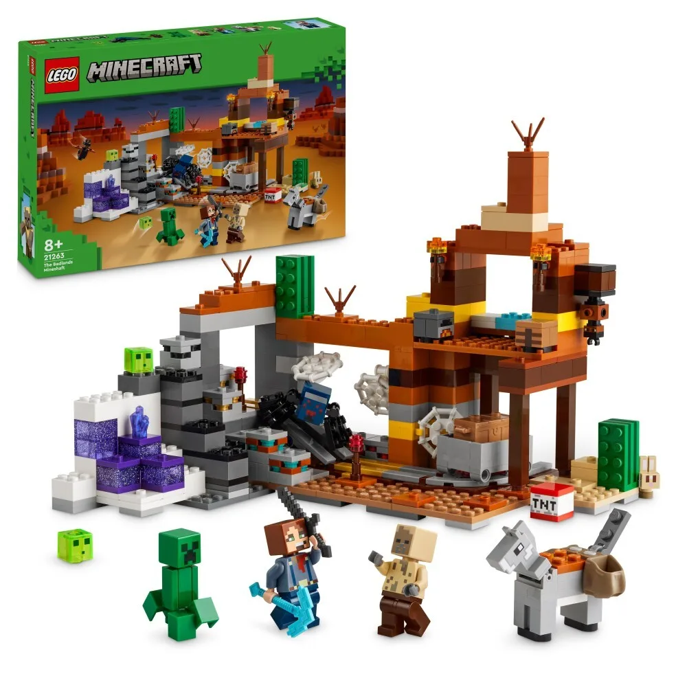 LEGO Minecraft - Шахта Badlands 21263 / артикул 21263 / GTIN 5702017583396
