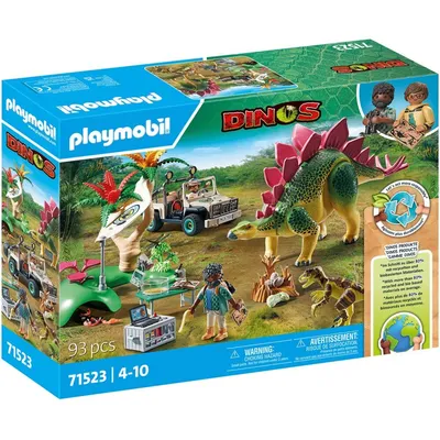Playmobil Dinos 71523 Исследовательский лагерь с динозаврами 93 детали