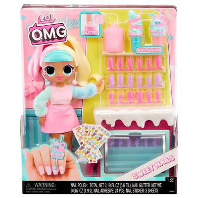 L.O.L. СЮРПРИЗ - LOL O.M.G. Студия сладких ногтей + кукла Candylicious 503781