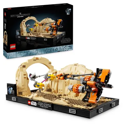 LEGO Star Wars - Диорама: Гонка гонщиков в Мос Эспа 75380