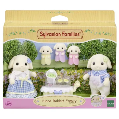 Sylvanian Families - Семья цветочных кроликов 5735