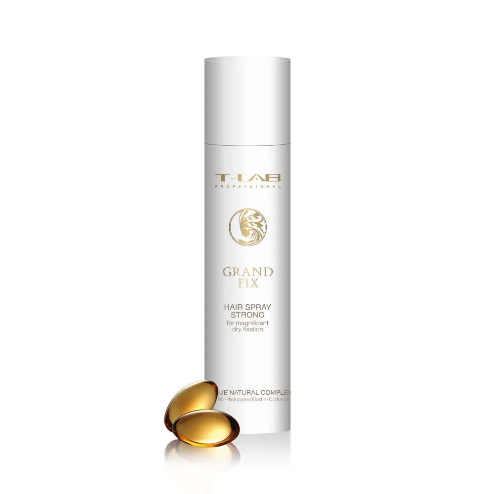 T-LAB Professional Grand Fix Strong - лак для волос сильной фиксации / 100 ml