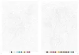 Раскраска по номерам Coloriages mysteres Disney - Fees, sorciers et magiciens - Феи, колдуньи и волшебники 128стр. — фото 3