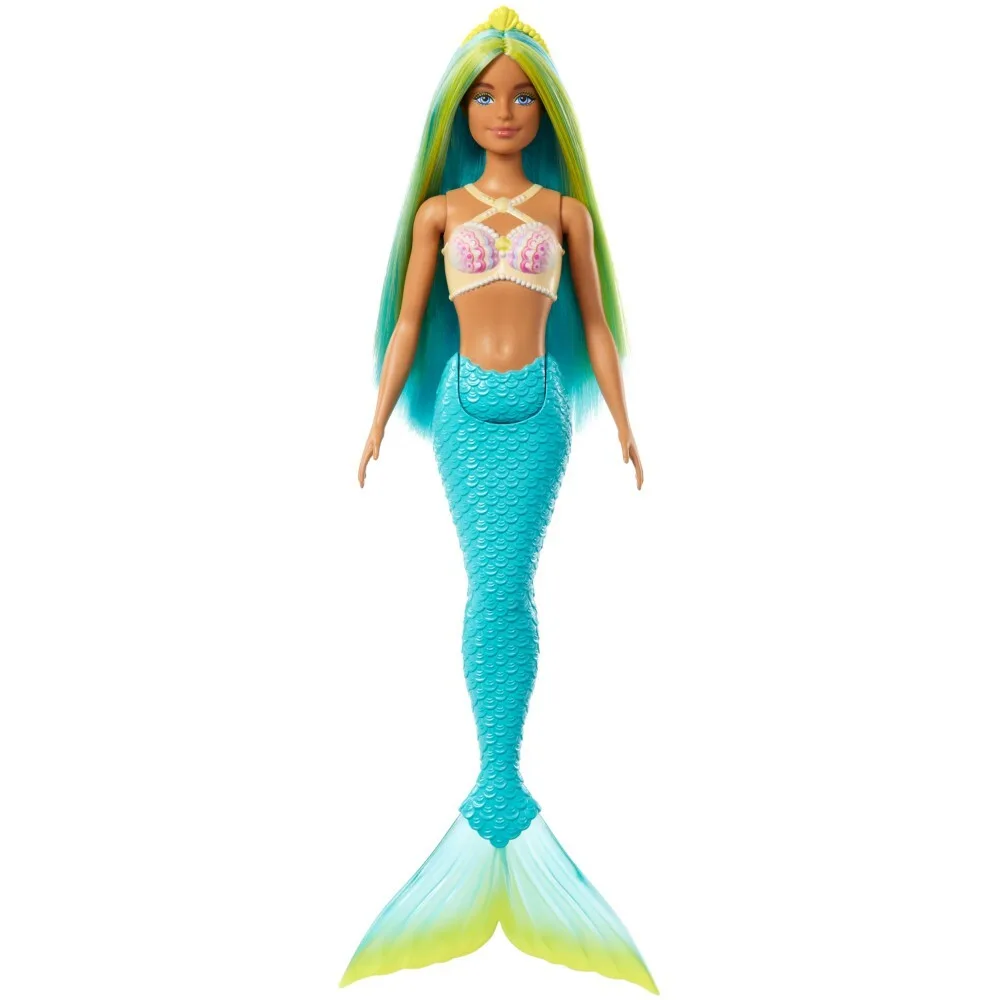 Barbie - Кукла-русалка с голубым хвостом HRR03 / артикул HRR02 HRR03 / GTIN 194735183647