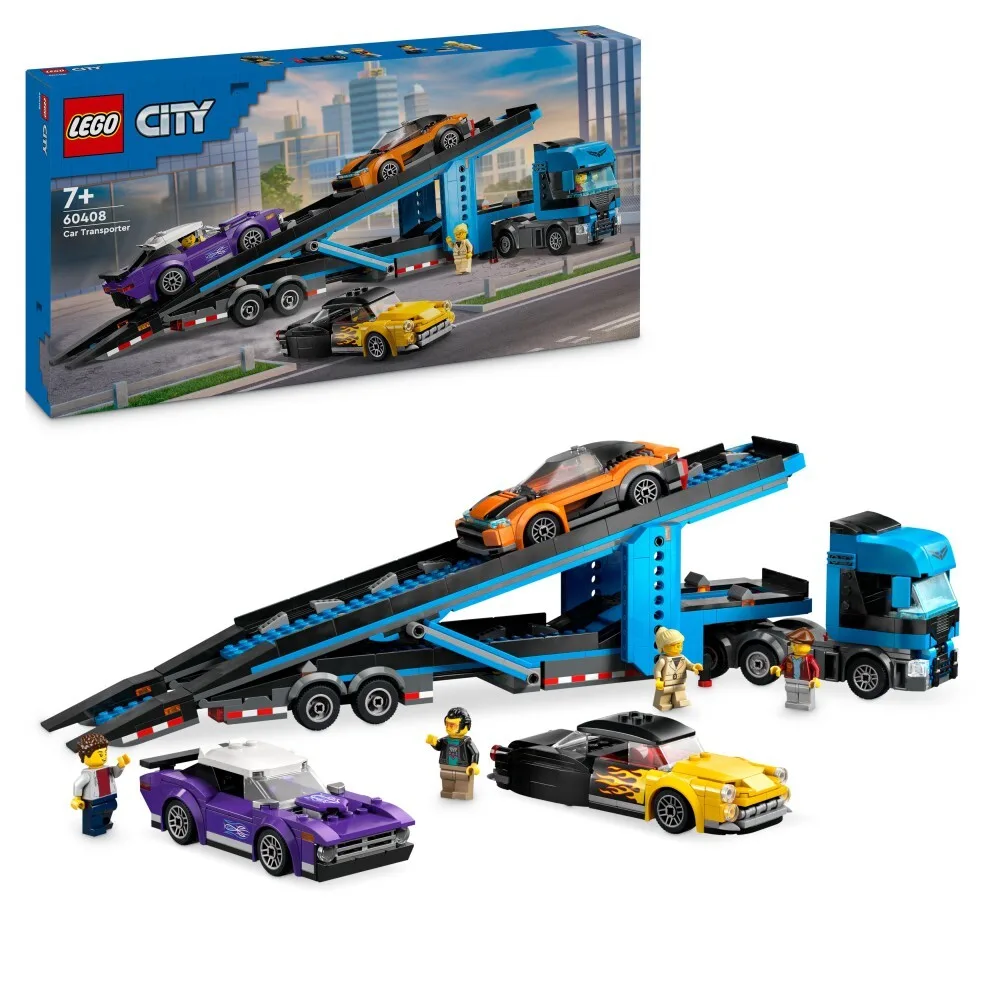 LEGO City - Караван со спортивными автомобилями 60408 / артикул 60408 / GTIN 5702017582900