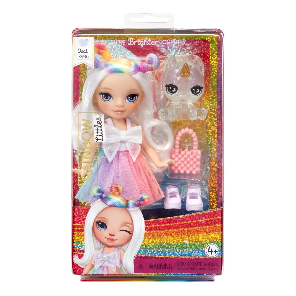 Rainbow High Littles - Модная кукла Опал Рейн (Радуга) + питомец 531203 / артикул 514534 531203 / GTIN 035051531203